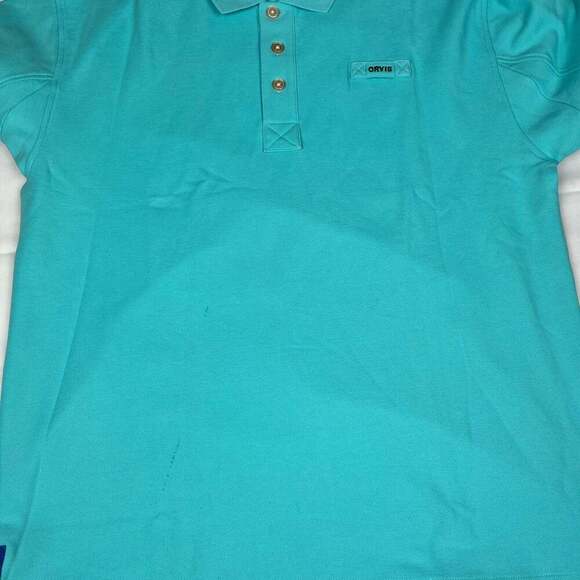 Orvis Polo Shirt Mens Large Short Sleeve / Size L - Picture 1 of 11